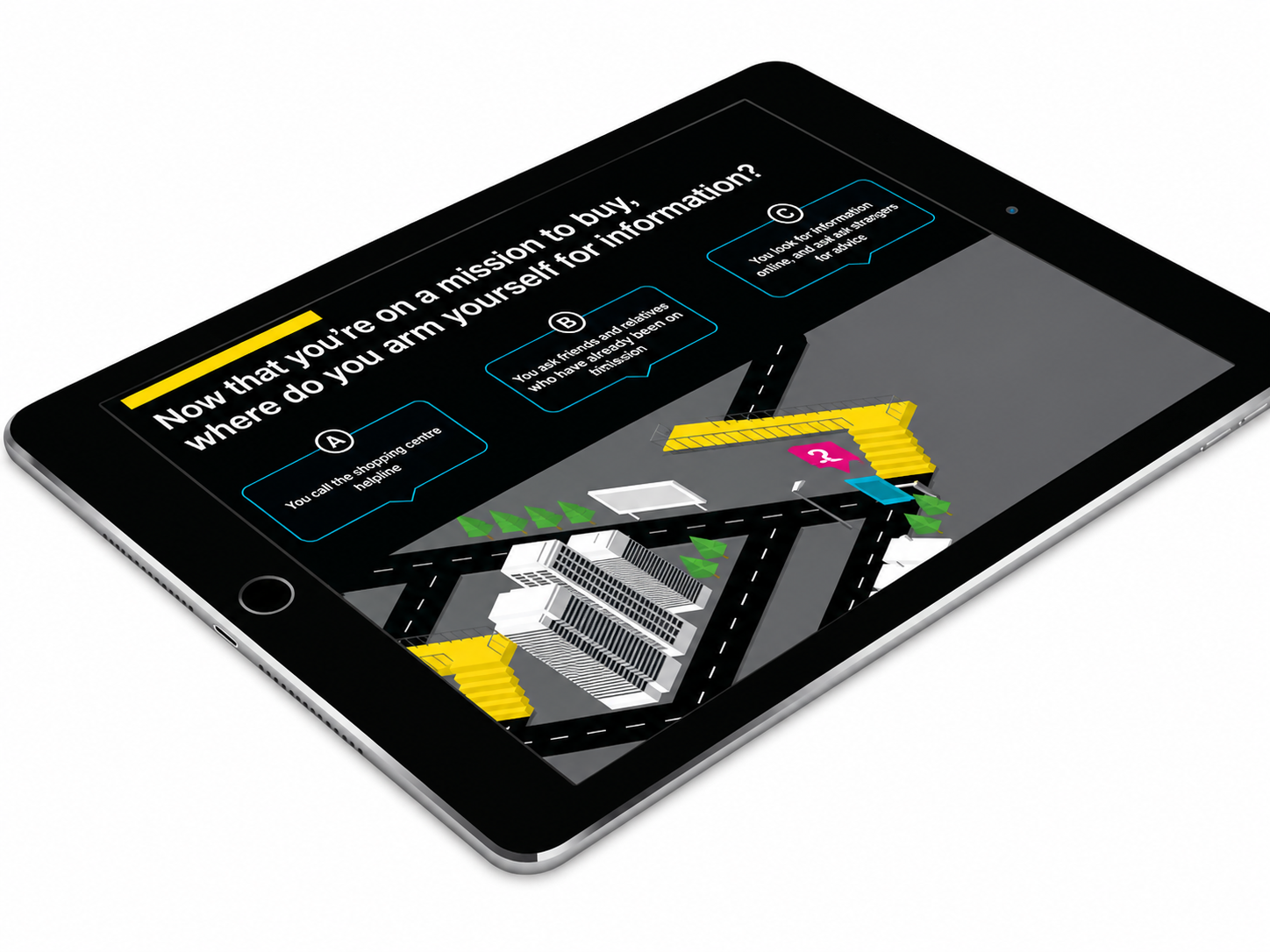 Consumer Quest — AdWeek 2015 interactive activation on iPad